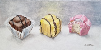 'Oh La La! French Fancies' - Original Oil Painting by Matthew Allton
