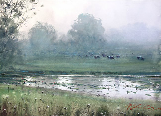 'Pastoral Scene' by Joseph Zbukvic